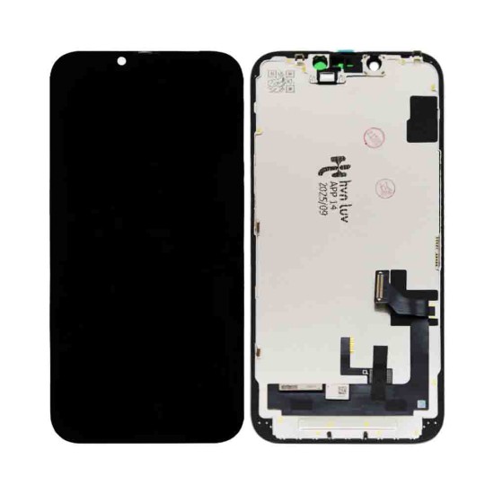 Touch+Display Apple iPhone 14 com IC Substituição (HUN LUV FHD) Preto
